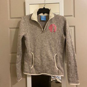 Alpha Gamma Delta AGD Charles River quarter zip
